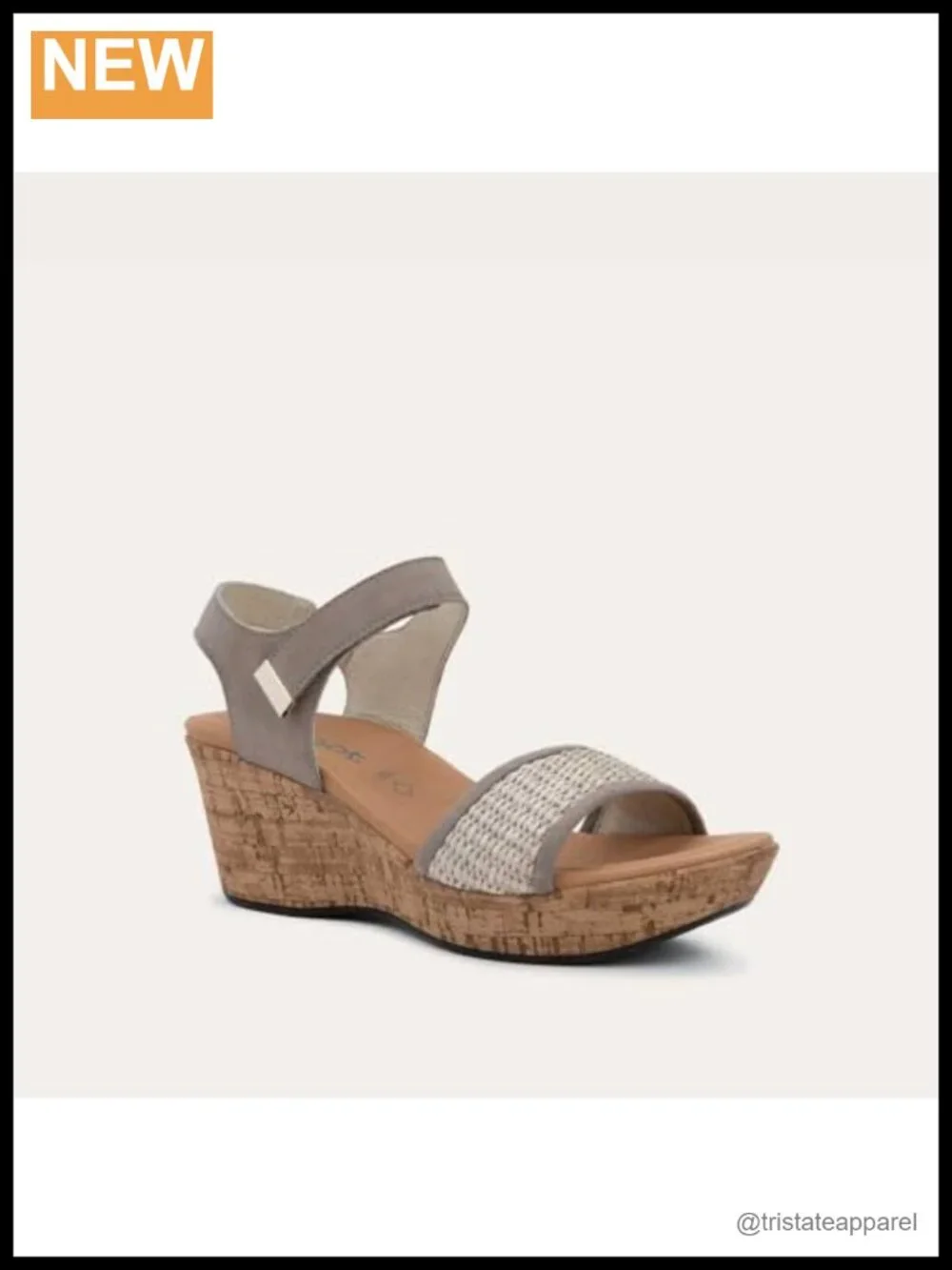 Naot Summer Raffia Wedge Sandal Leather Cork Footbed Comfort